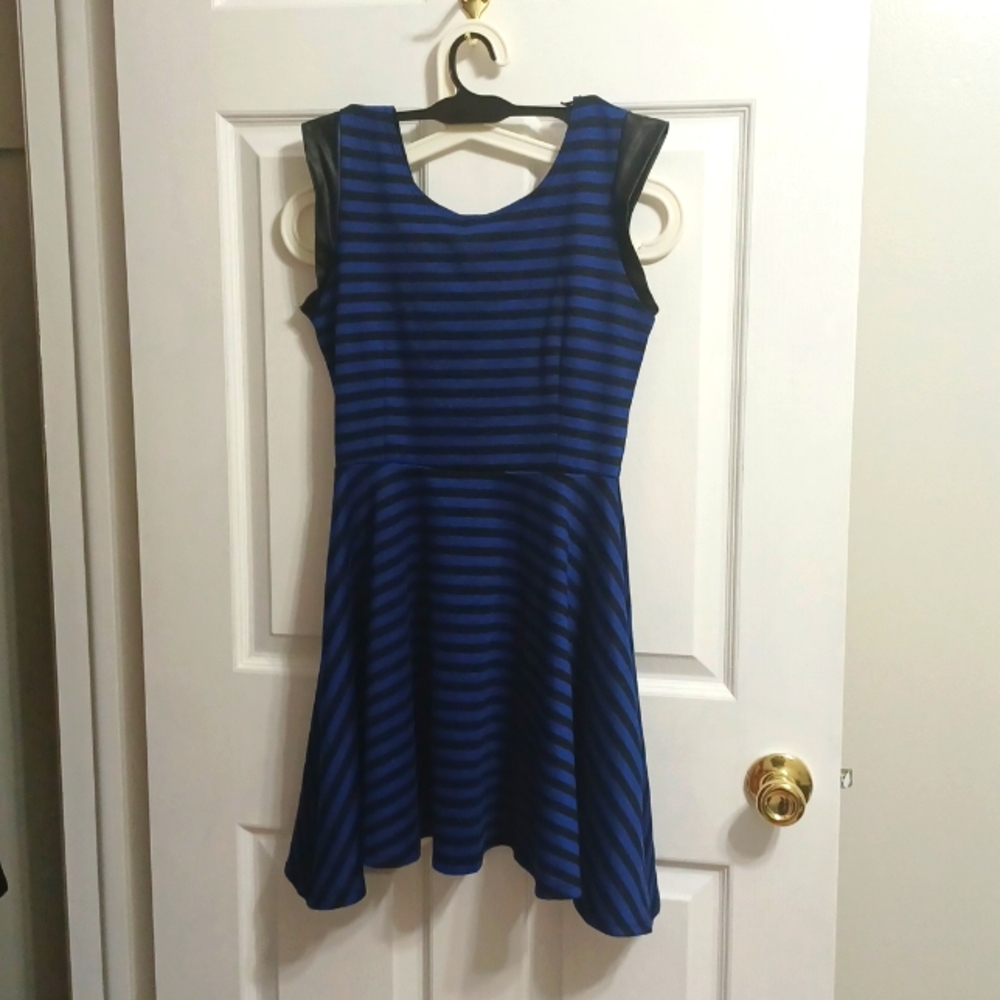 Delia's Women Blue & Black casual dress